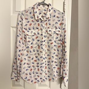 MARCS shirt. 100% silk. Australia Size 12= US 6-8，never wear